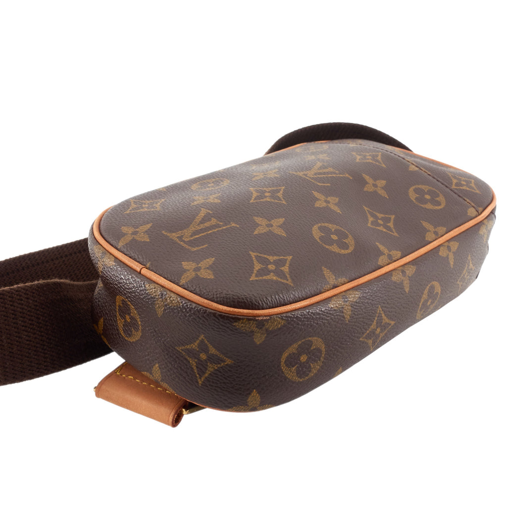 Louis Vuitto Pochette Gange Monogram Canvas Bag