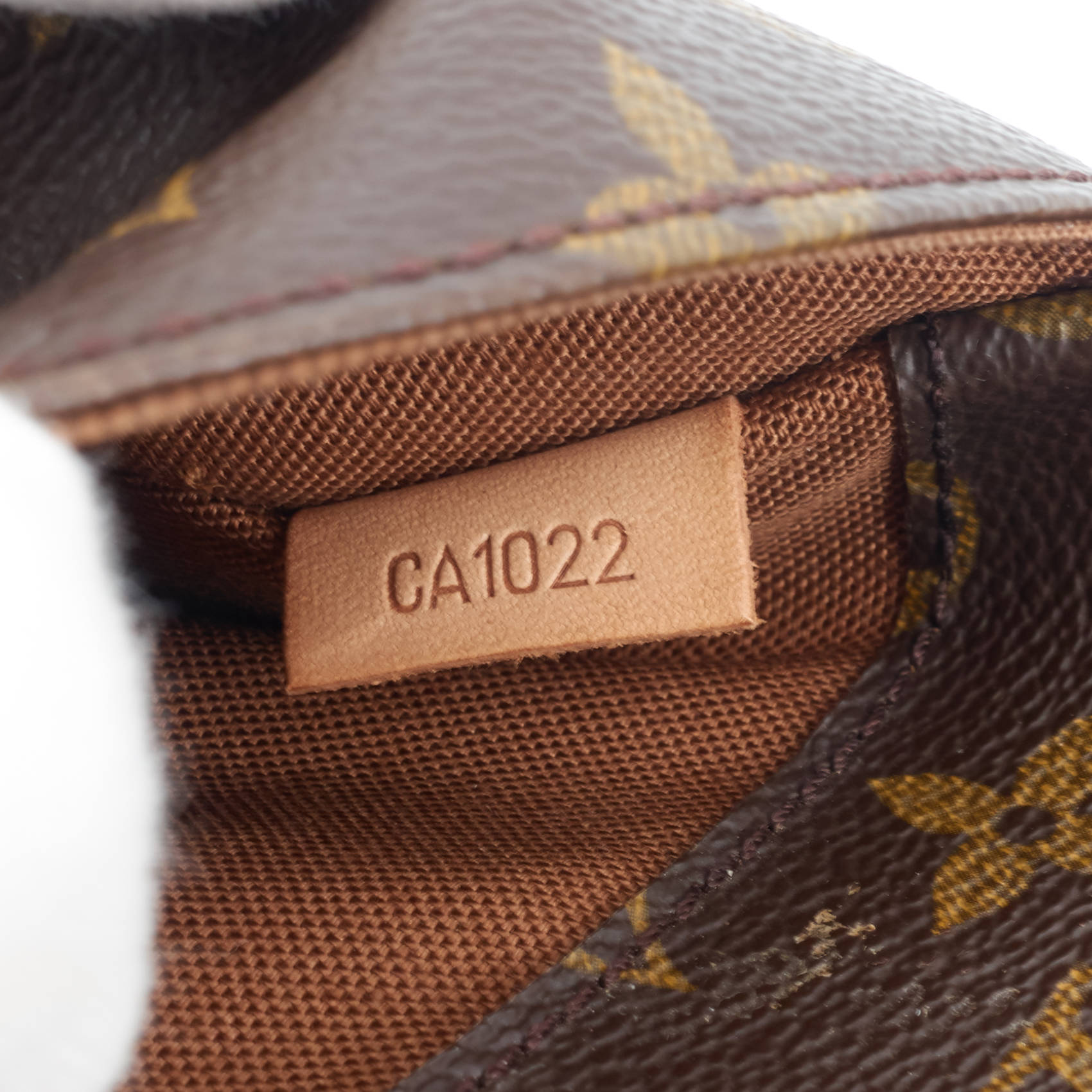 Louis Vuitto Pochette Gange Monogram Canvas Bag
