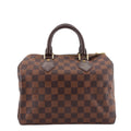 Louis Vuitto Speedy 25 Damier Ebene Canvas Bag