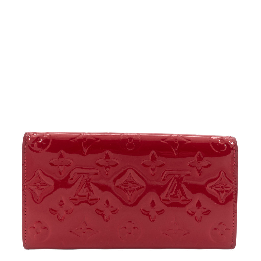 Louis Vuitto Sarah Vernis Leather Wallet