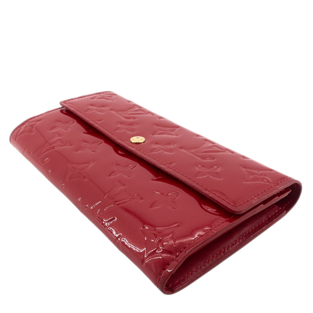 Louis Vuitto Sarah Vernis Leather Wallet