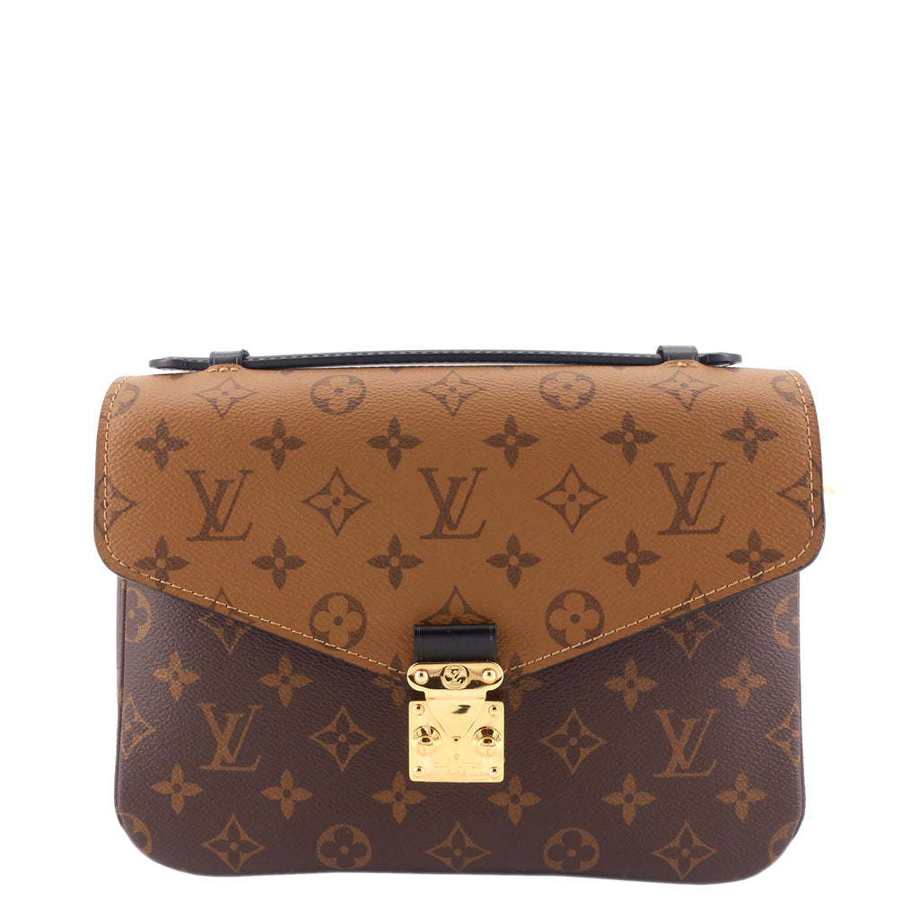 Louis Vuitto Pochette Metis Reverse Monogram Canvas Bag