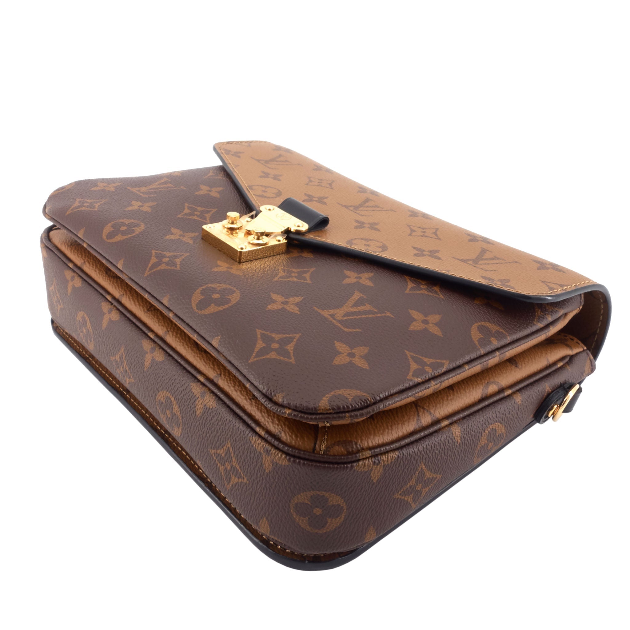 Louis Vuitto Pochette Metis Reverse Monogram Canvas Bag