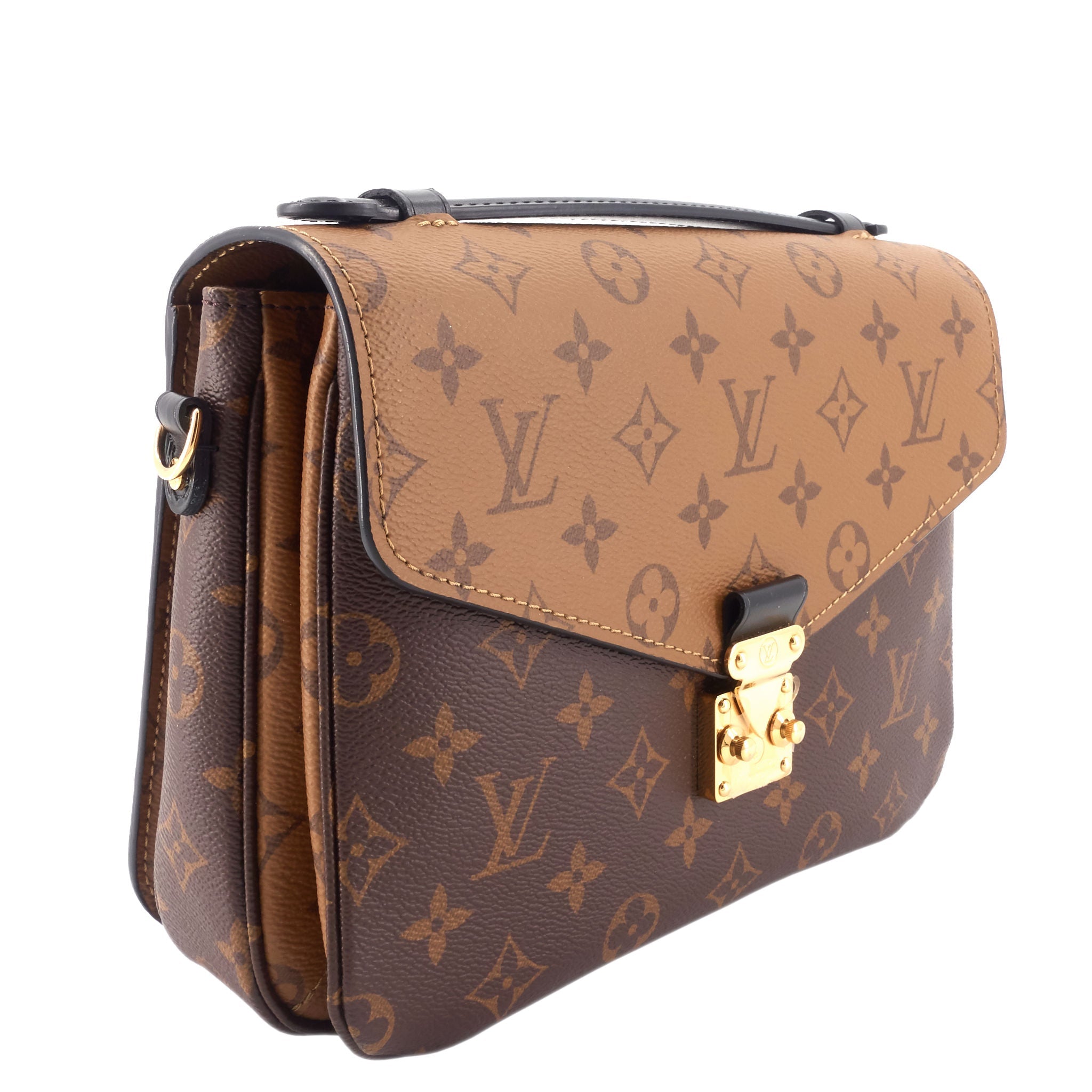 Louis Vuitto Pochette Metis Reverse Monogram Canvas Bag