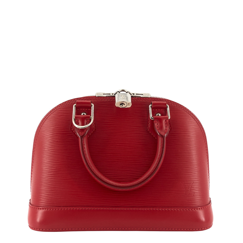 Louis Vuitto Alma BB Epi Leather Handbag