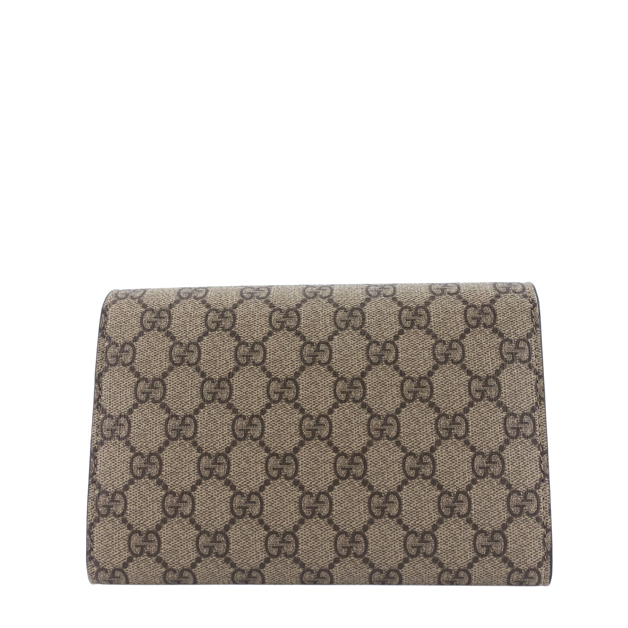 Gucci Dionysus GG Supreme Canvas Wallet on Chain