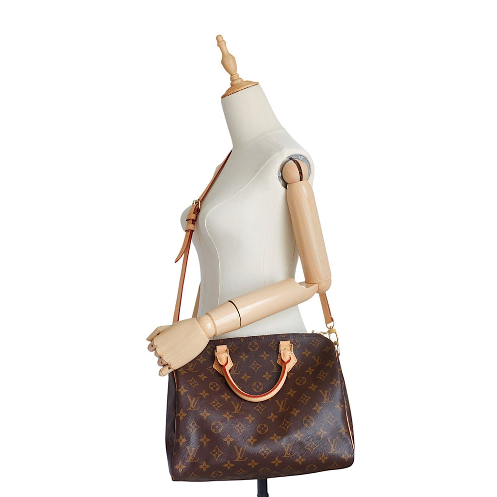 Louis Vuitto Speedy BandouliÃ¨re 30 Monogram Canvas Bag