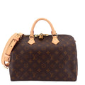 Louis Vuitto Speedy BandouliÃ¨re 30 Monogram Canvas Bag