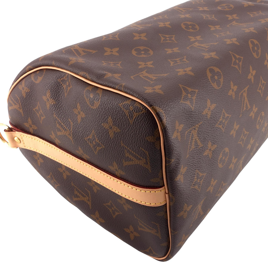 Louis Vuitto Speedy BandouliÃ¨re 30 Monogram Canvas Bag