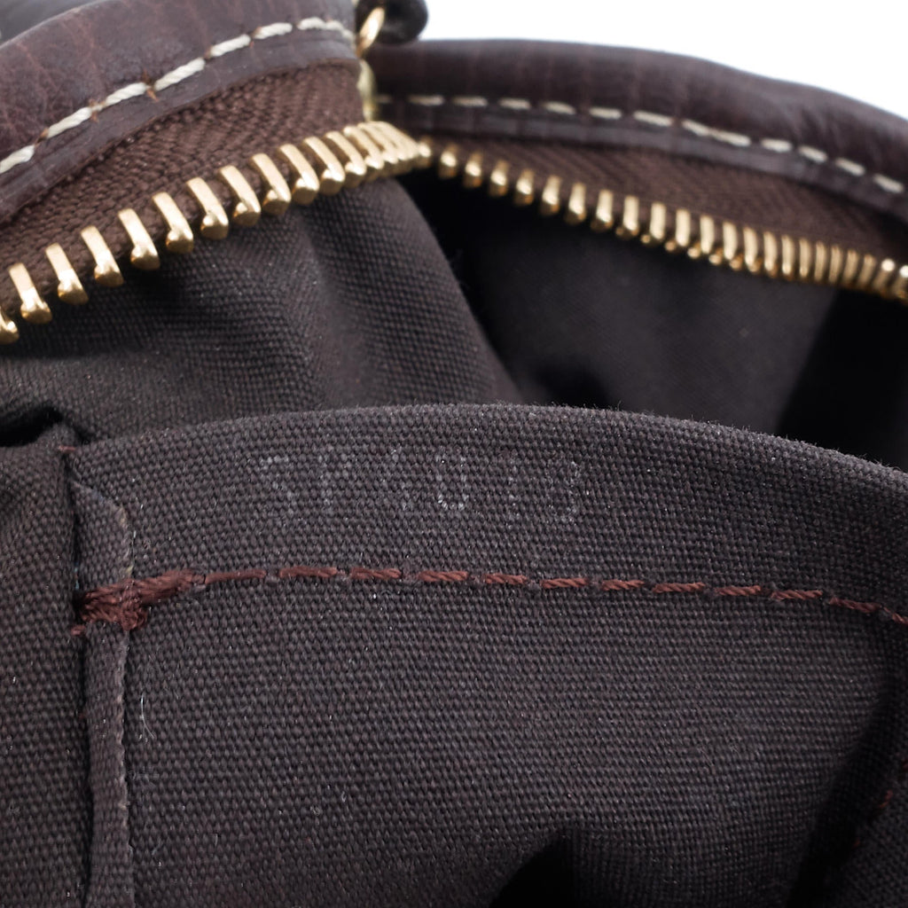 Louis Vuitto Manon PM Mini Lin Canvas Bag