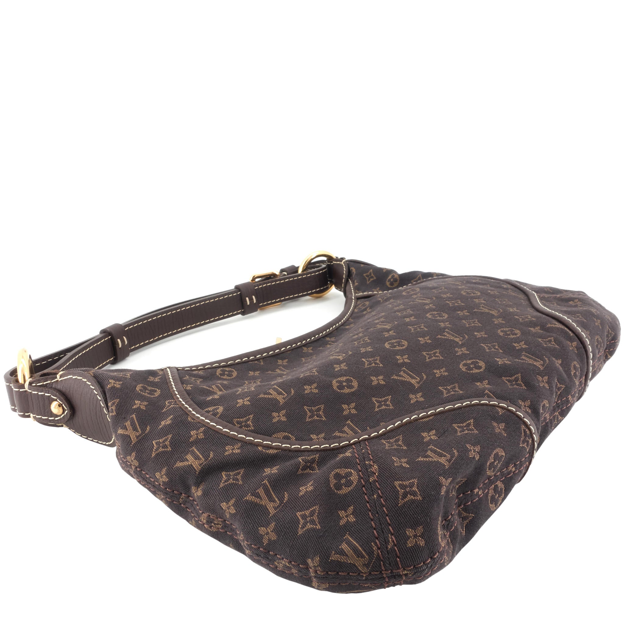 Louis Vuitto Manon PM Mini Lin Canvas Bag