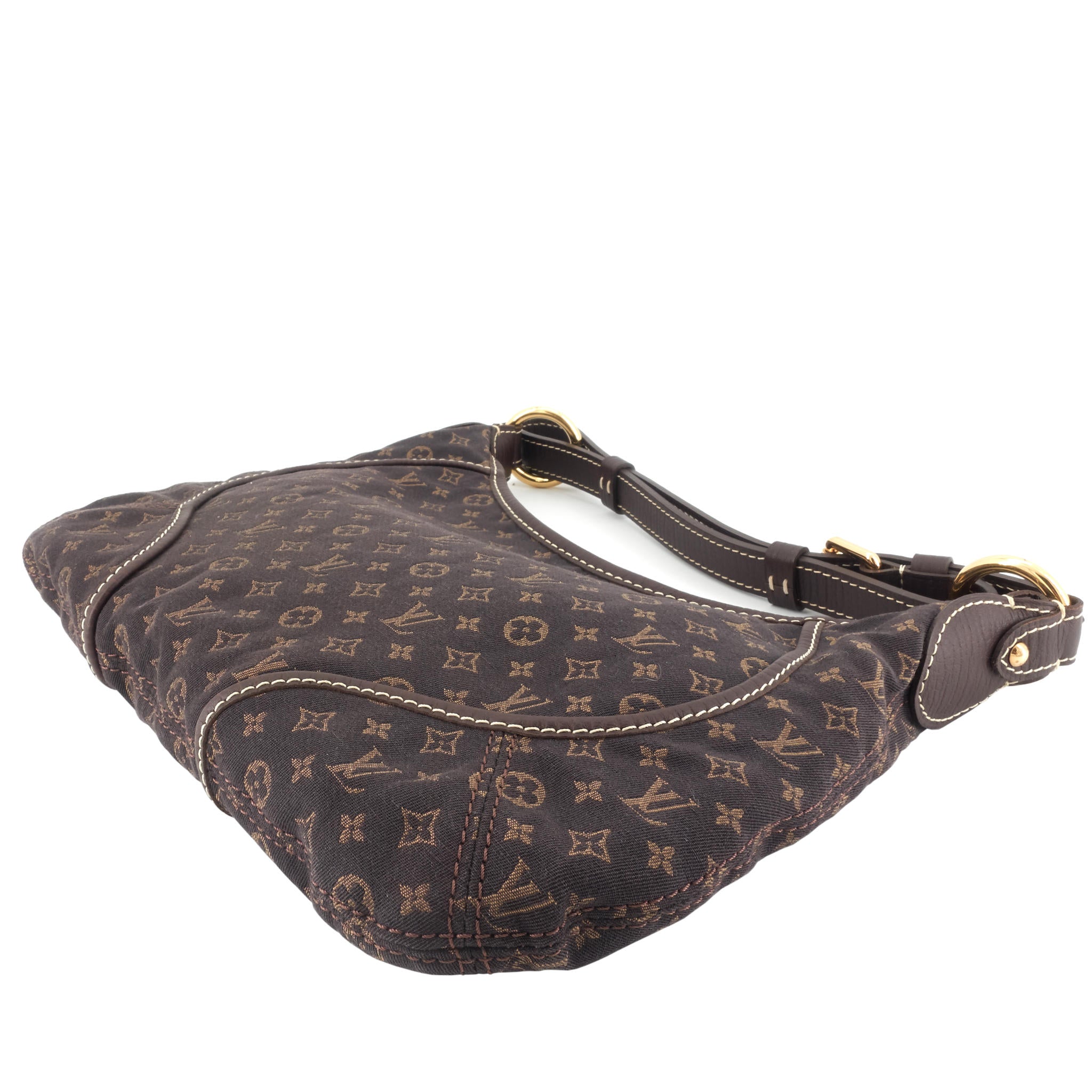 Louis Vuitto Manon PM Mini Lin Canvas Bag