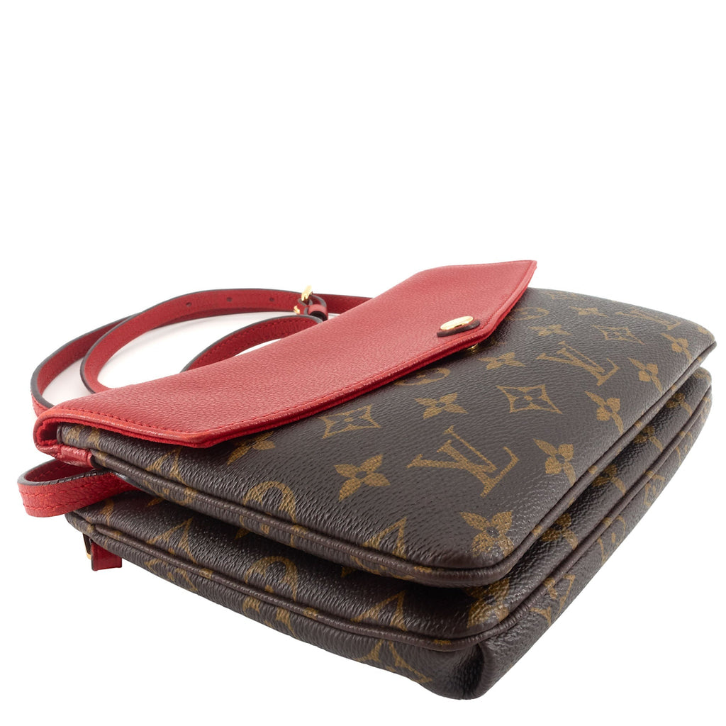 Louis Vuitto Twice Monogram Canvas Shoulder Bag