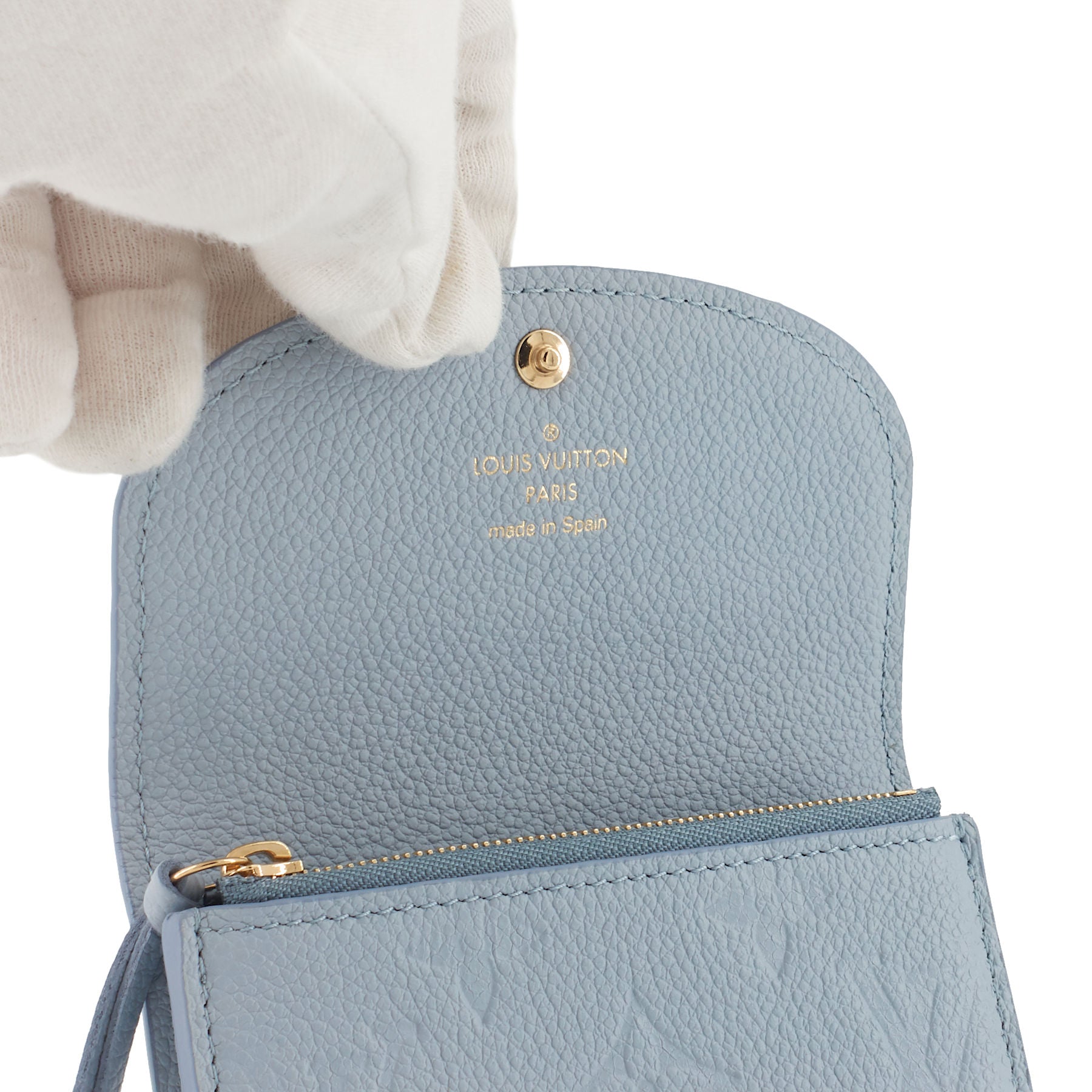 Louis Vuitto Rosalie Monogram Empriente Leather Coin Purse