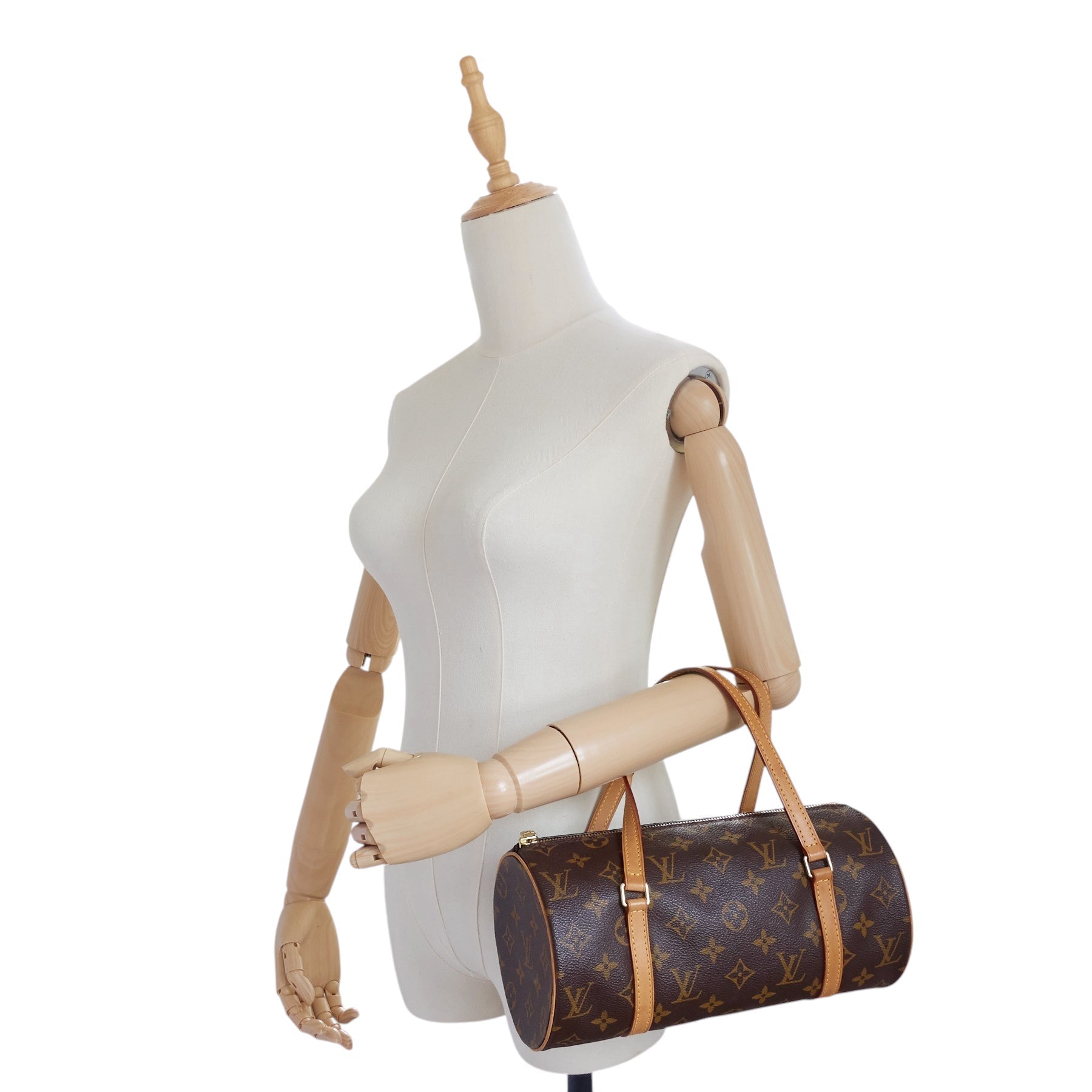 Louis Vuitto Papillon 26 Monogram Canvas Bag