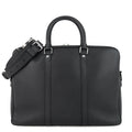 Louis Vuitto Porte-Documents Voyage PM Taiga Leather Briefcase Bag