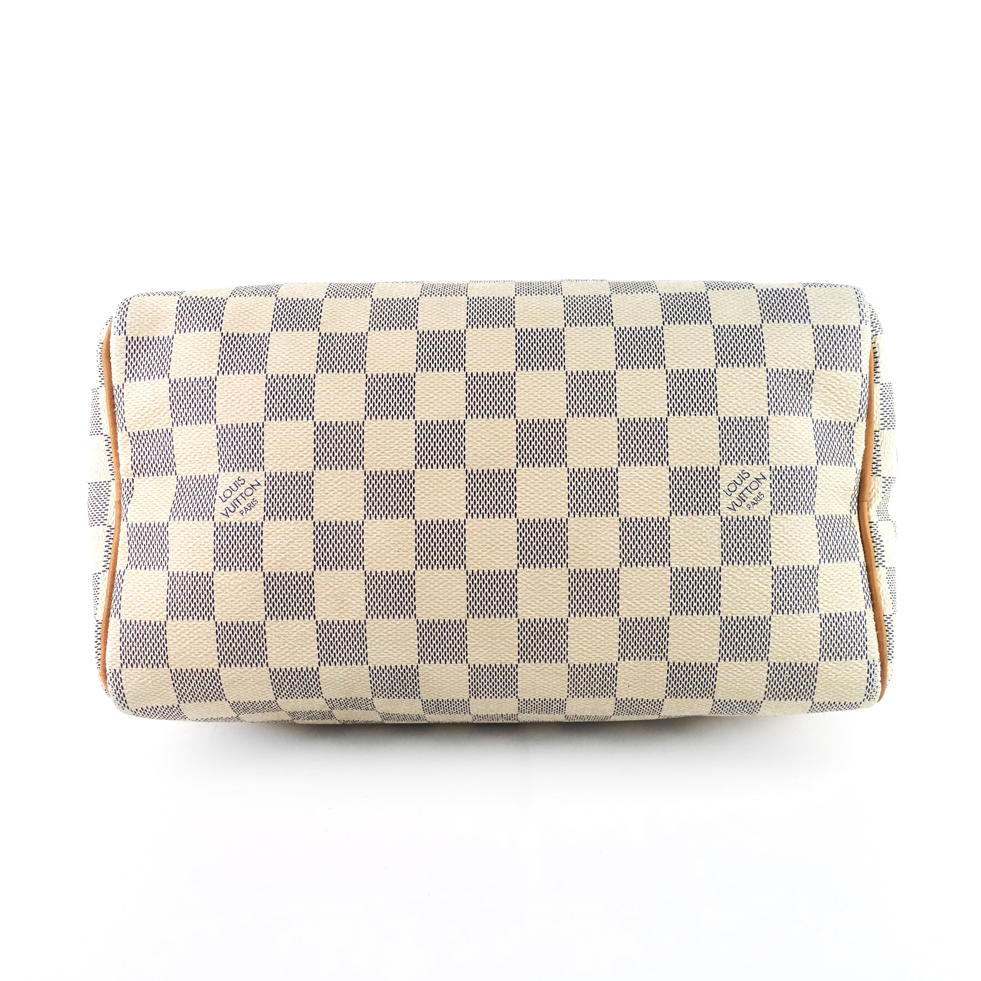 Louis Vuitto Speedy 25 Damier Azur Canvas Bag