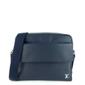 Louis Vuitto Alex PM Taiga Leather Messenger Bag