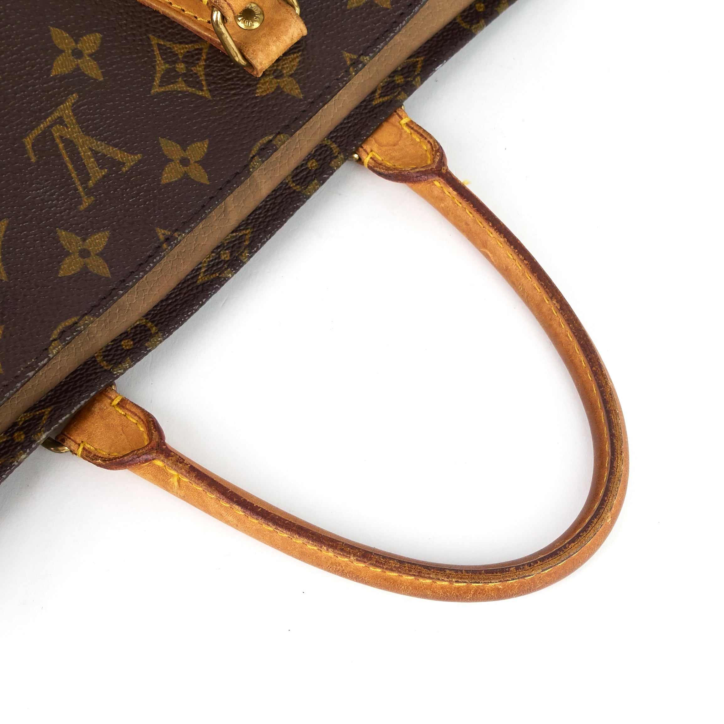 Louis Vuitto Sac Plat GM Monogram Canvas Handbag