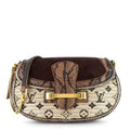 Louis Vuitto Empire Levant Suede and Python Bag