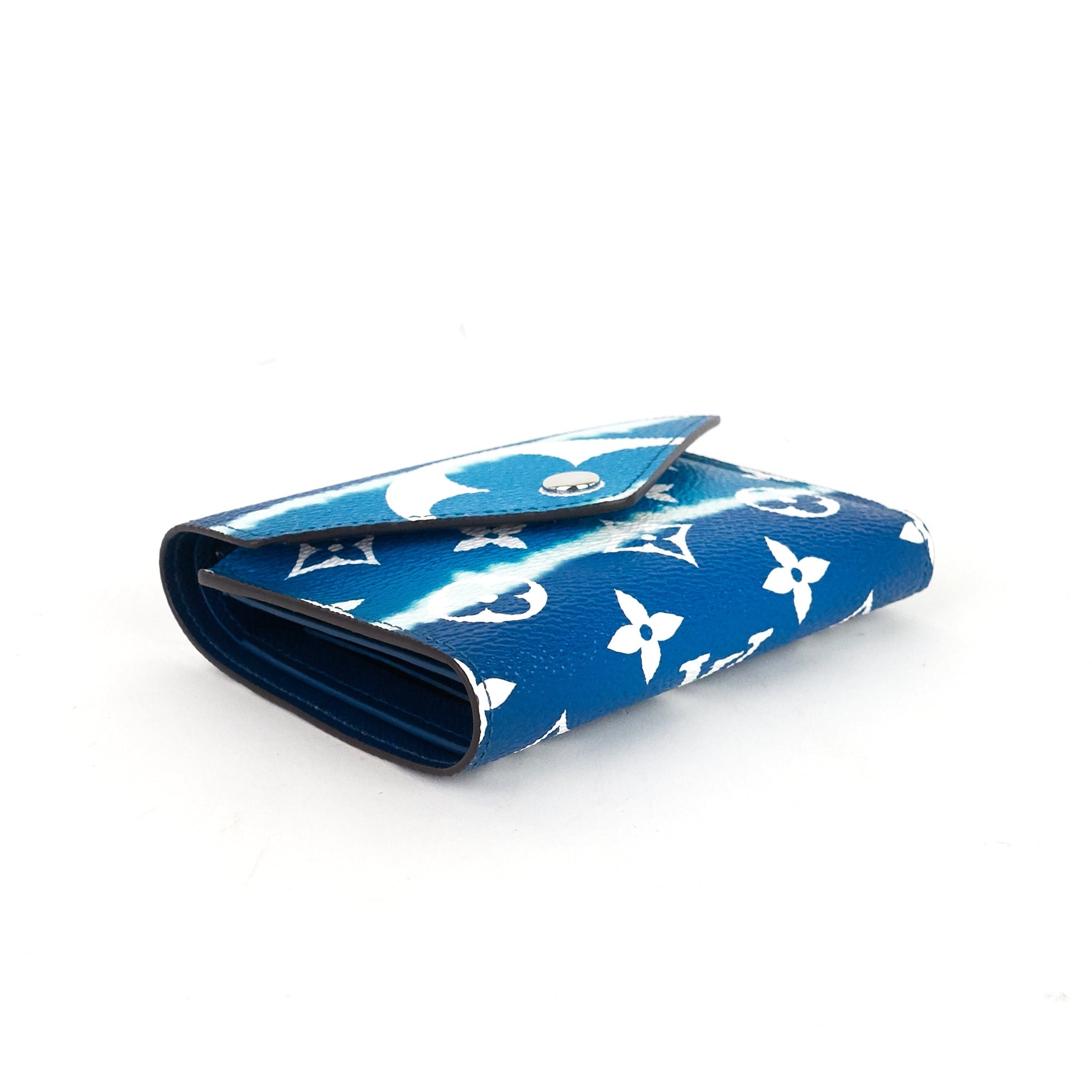 Louis Vuitto Escale Victorine Tie-Dye Monogram Canvas Wallet