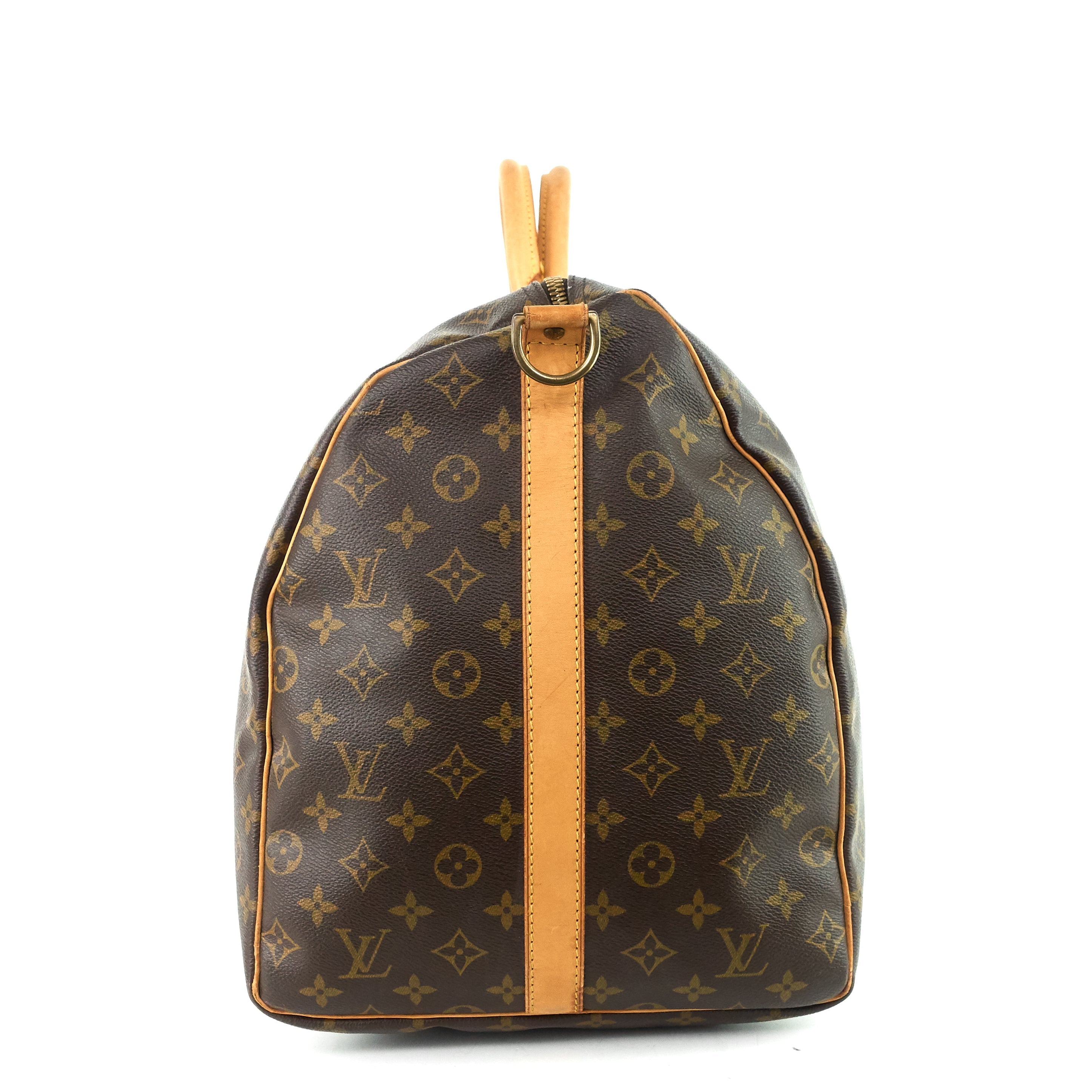 Louis Vuitto Keepall 60 Bandouliere Monogram Canvas Bag