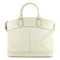 Louis Vuitto Suhali Lockit MM Goatskin Leather Handbag