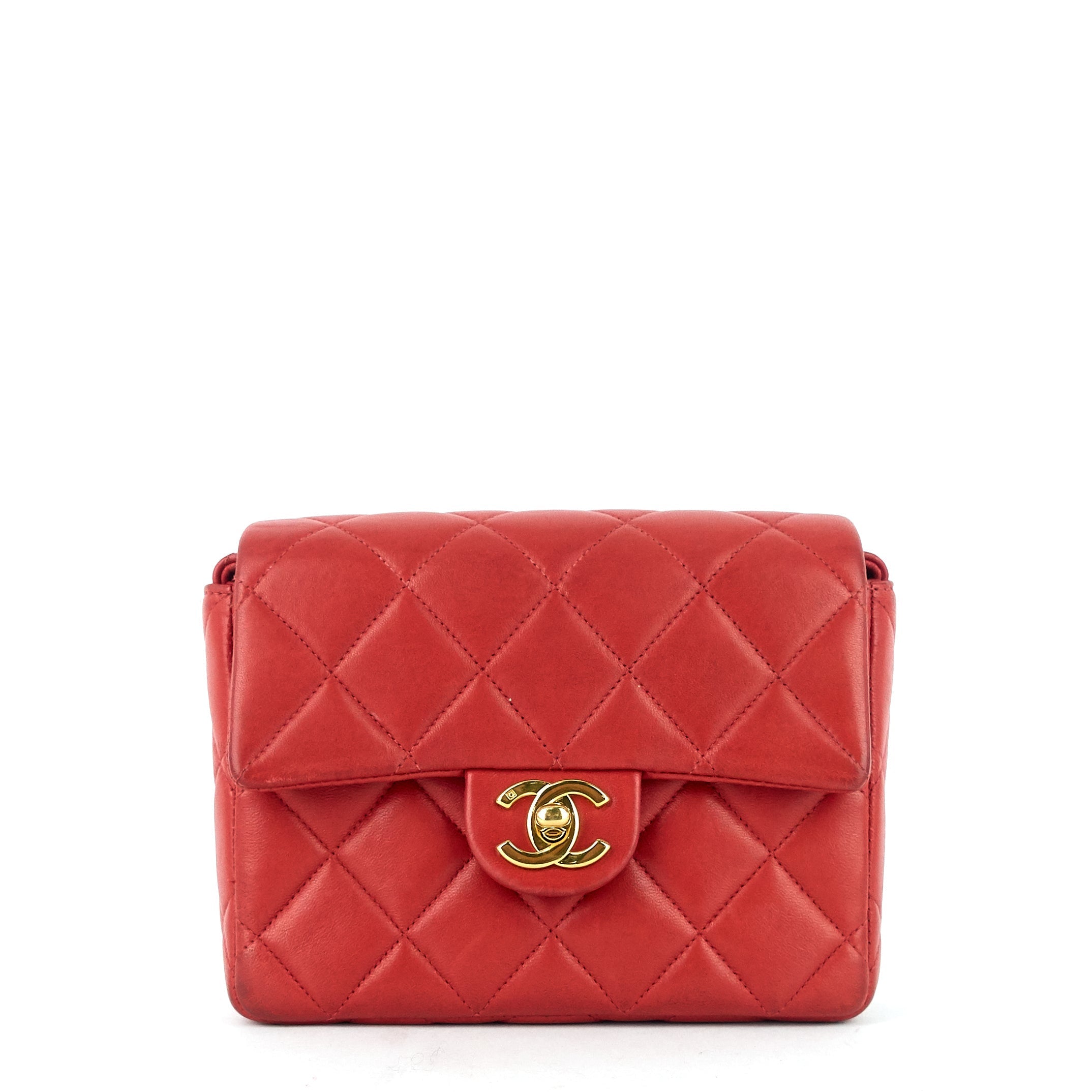 Chanel Classic Square Lambskin Leather Flap Bag