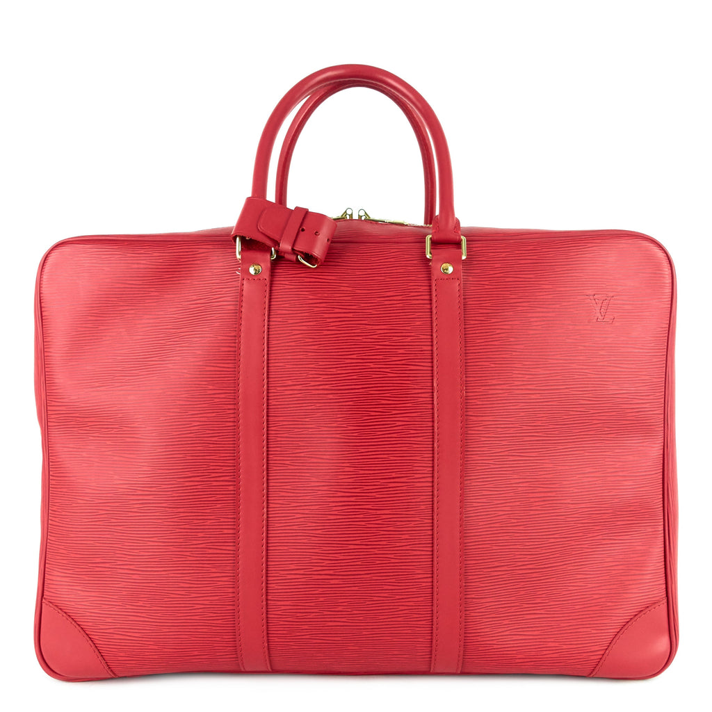 Louis Vuitto Sirius 45 Red Epi Leather Case