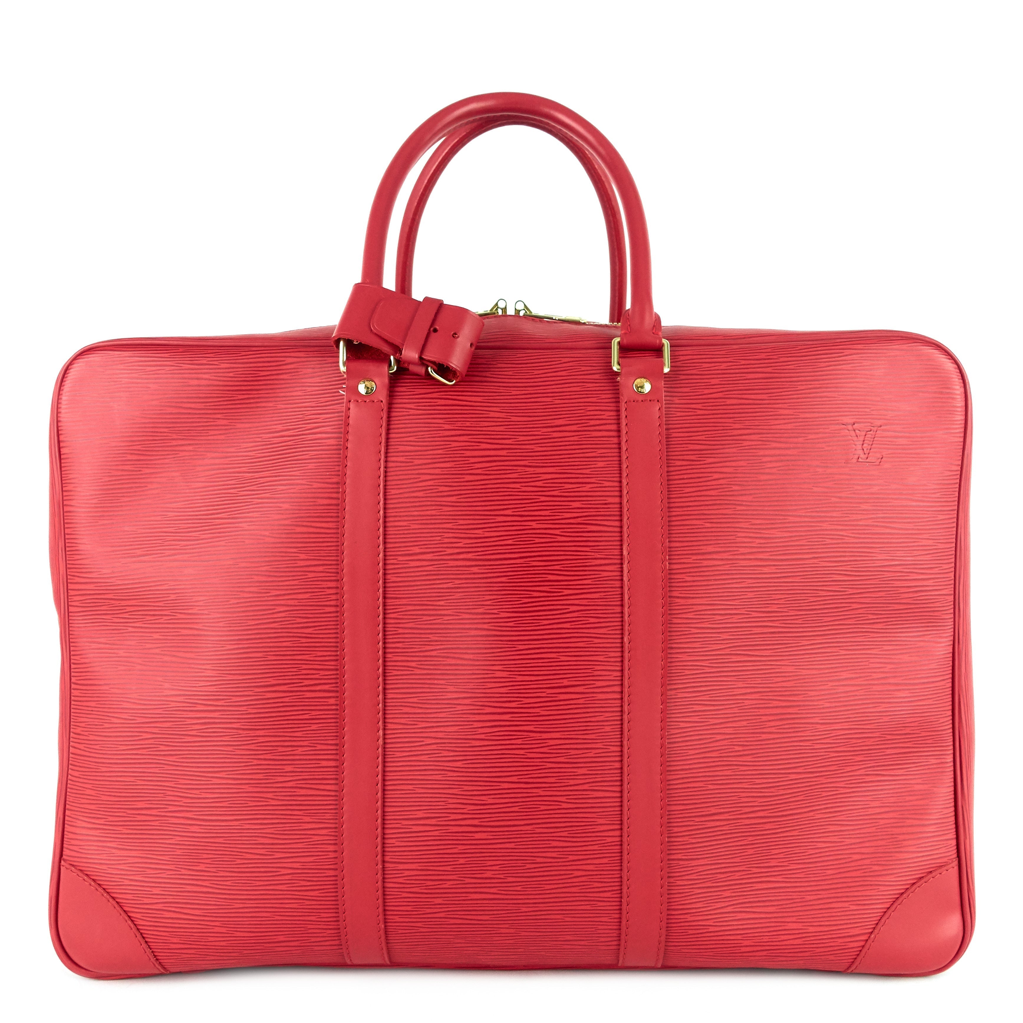 Louis Vuitto Sirius 45 Red Epi Leather Case