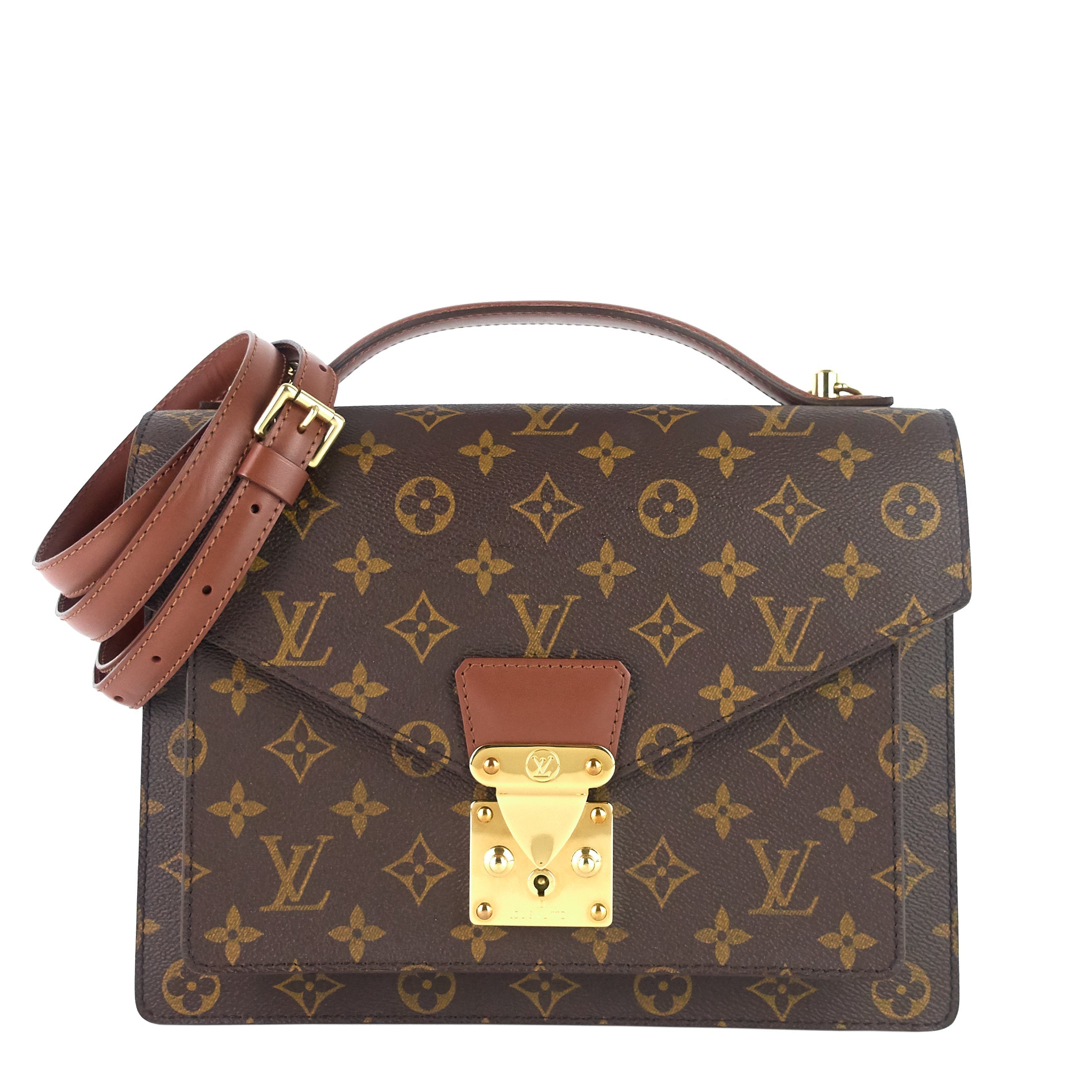 Louis Vuitto Monceau 28 Monogram Canvas Bag