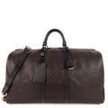 Gucci Bright Diamante Leather Carry-On Duffle Bag