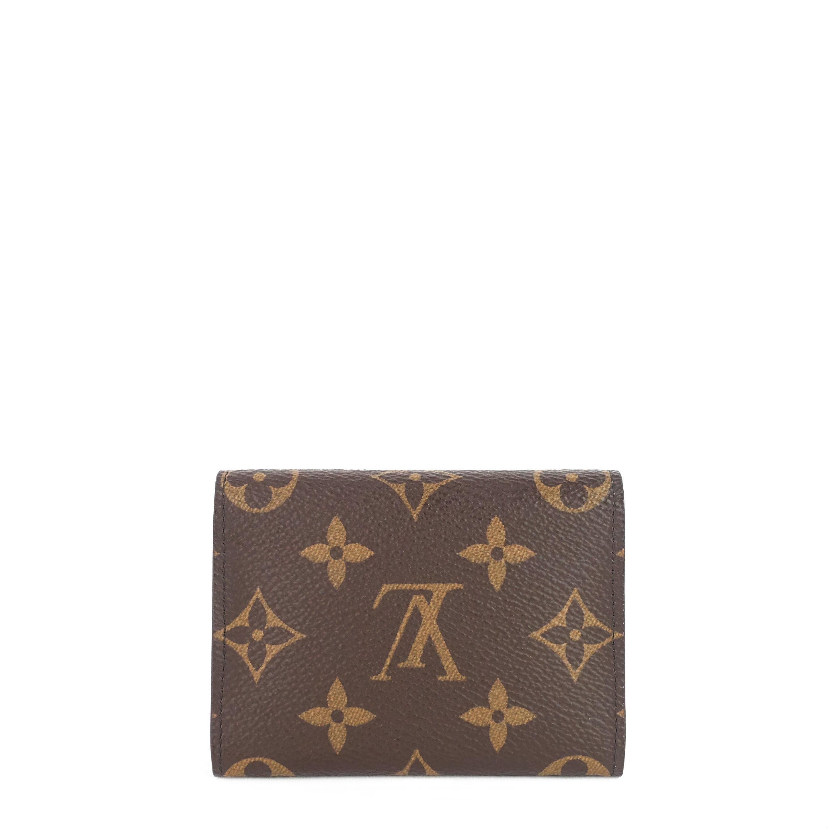 Louis Vuitto Envelope Business Monogram Canvas Card Holder