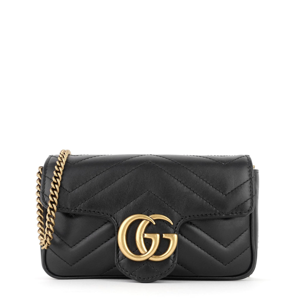 Gucci GG Marmont Super Mini MatelassÃ© Leather Bag