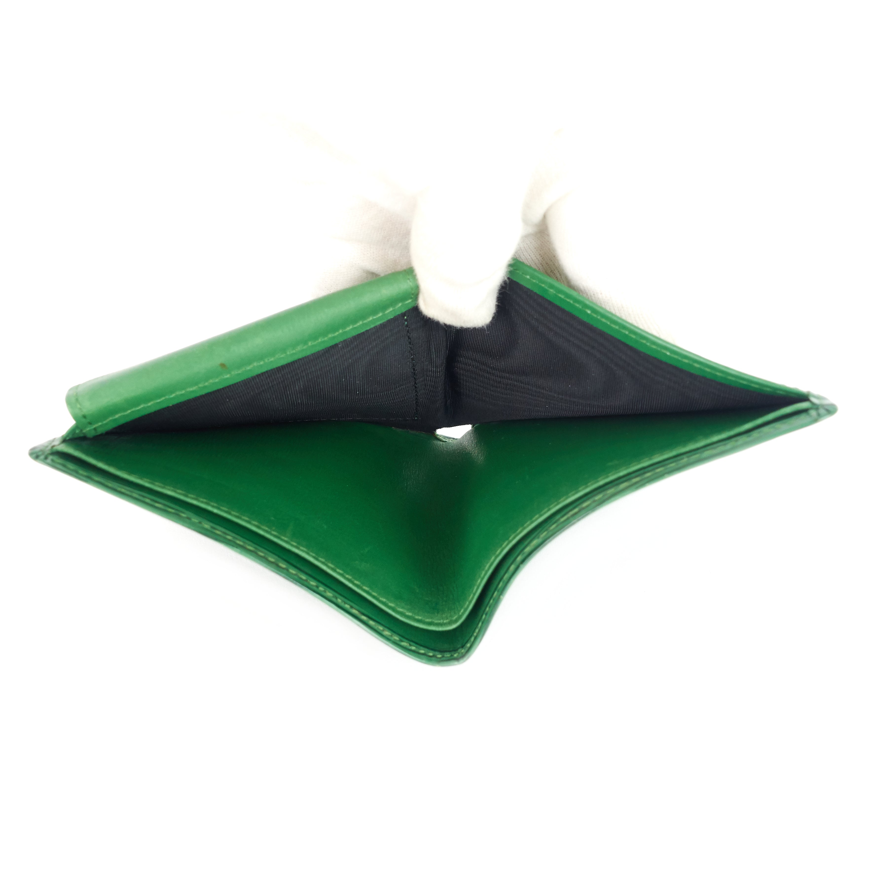 Louis Vuitto Marco Green Epi Leather Wallet