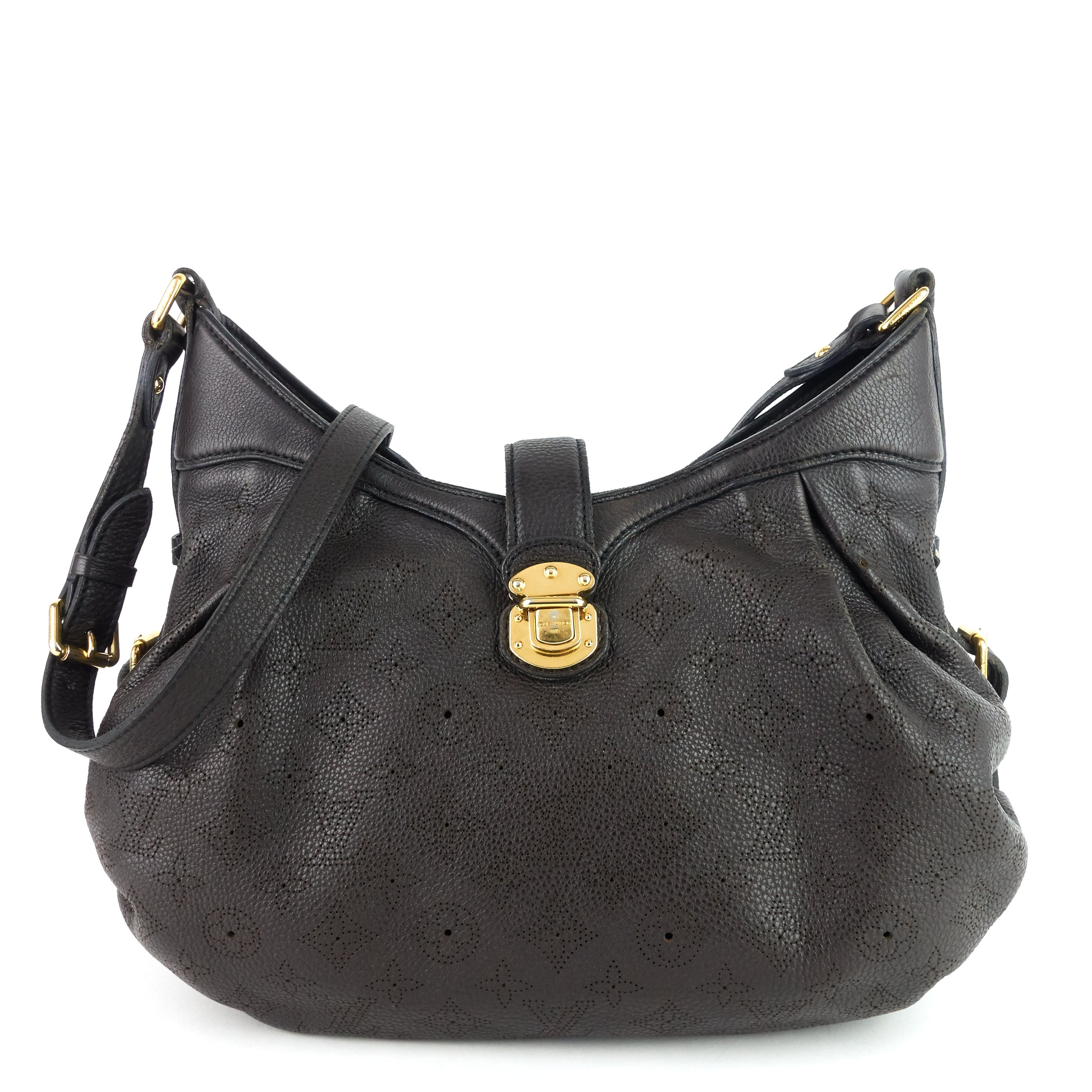 Louis Vuitto Perforated Monogram Mahina Leather XS Bag