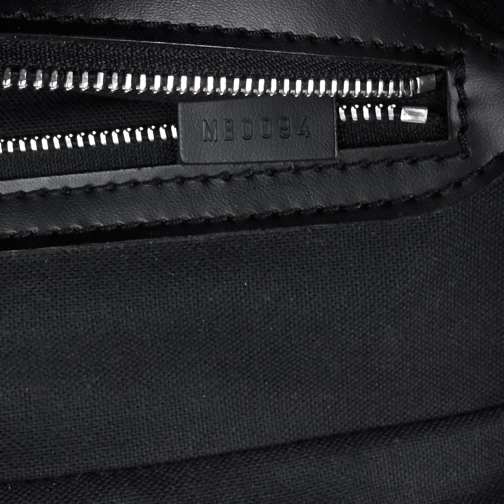 Louis Vuitto Nevski Taiga Leather Briefcase Bag