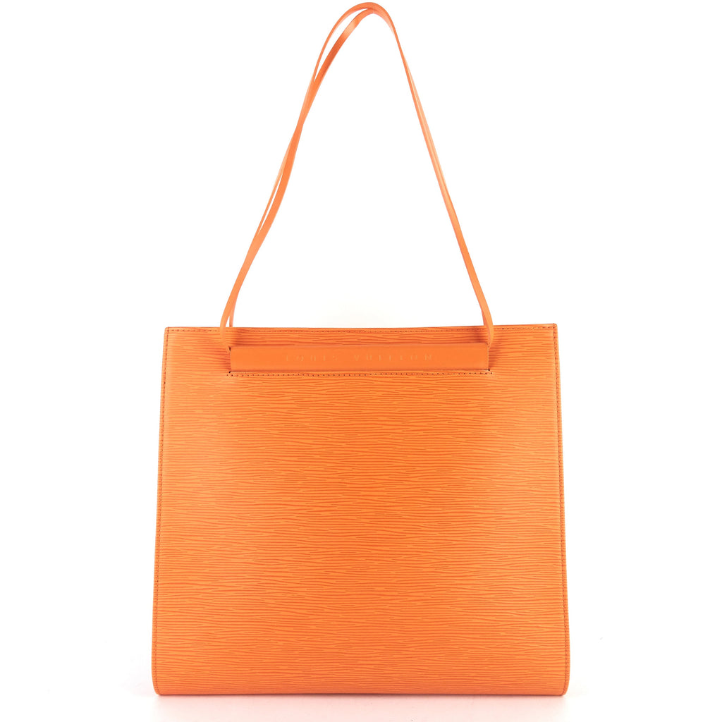 Louis Vuitto Saint Tropez Orange Epi Leather Bag