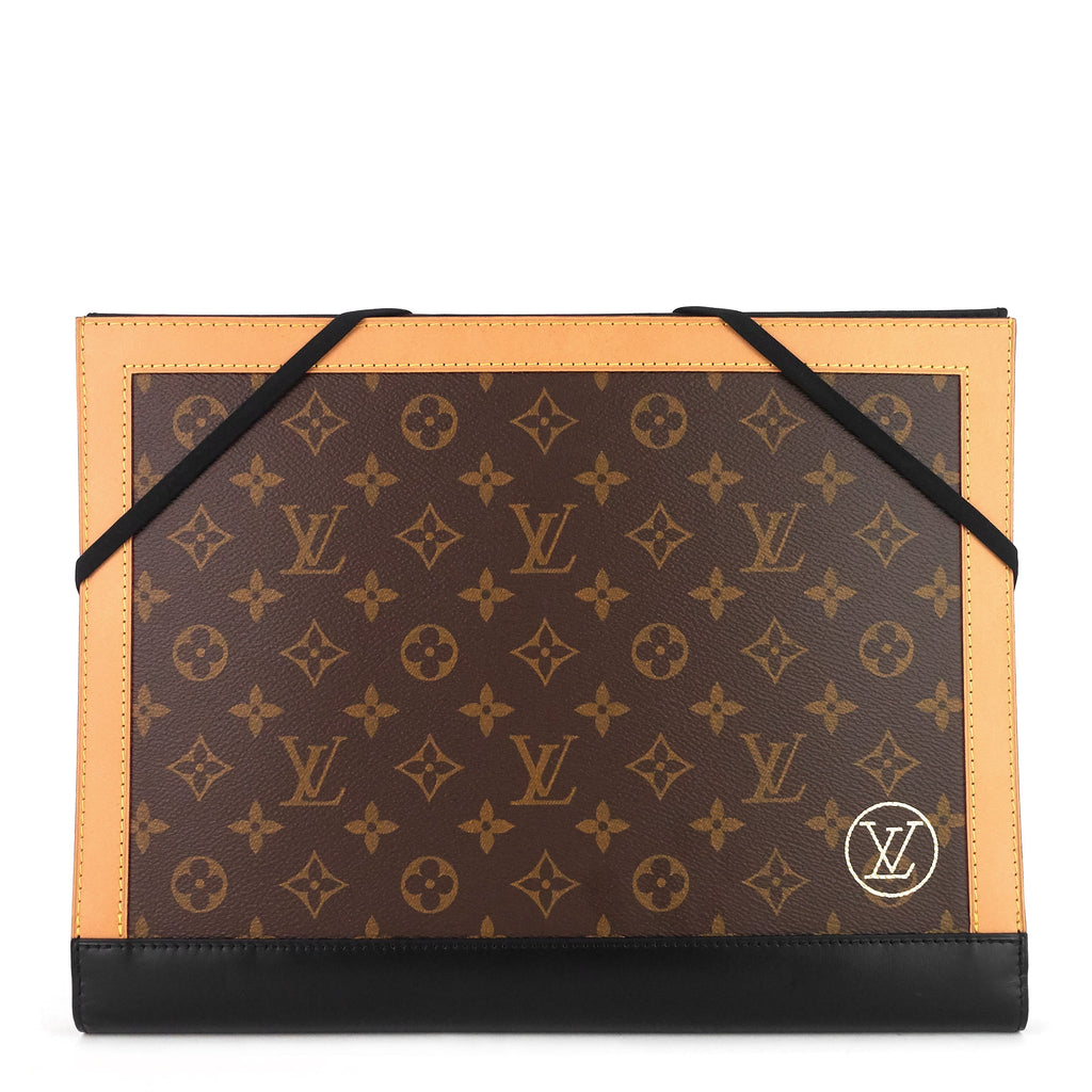 Louis Vuitto Monogram Canvas Art Folder