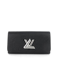 Louis Vuitto Twist Long Black Epi Leather Wallet