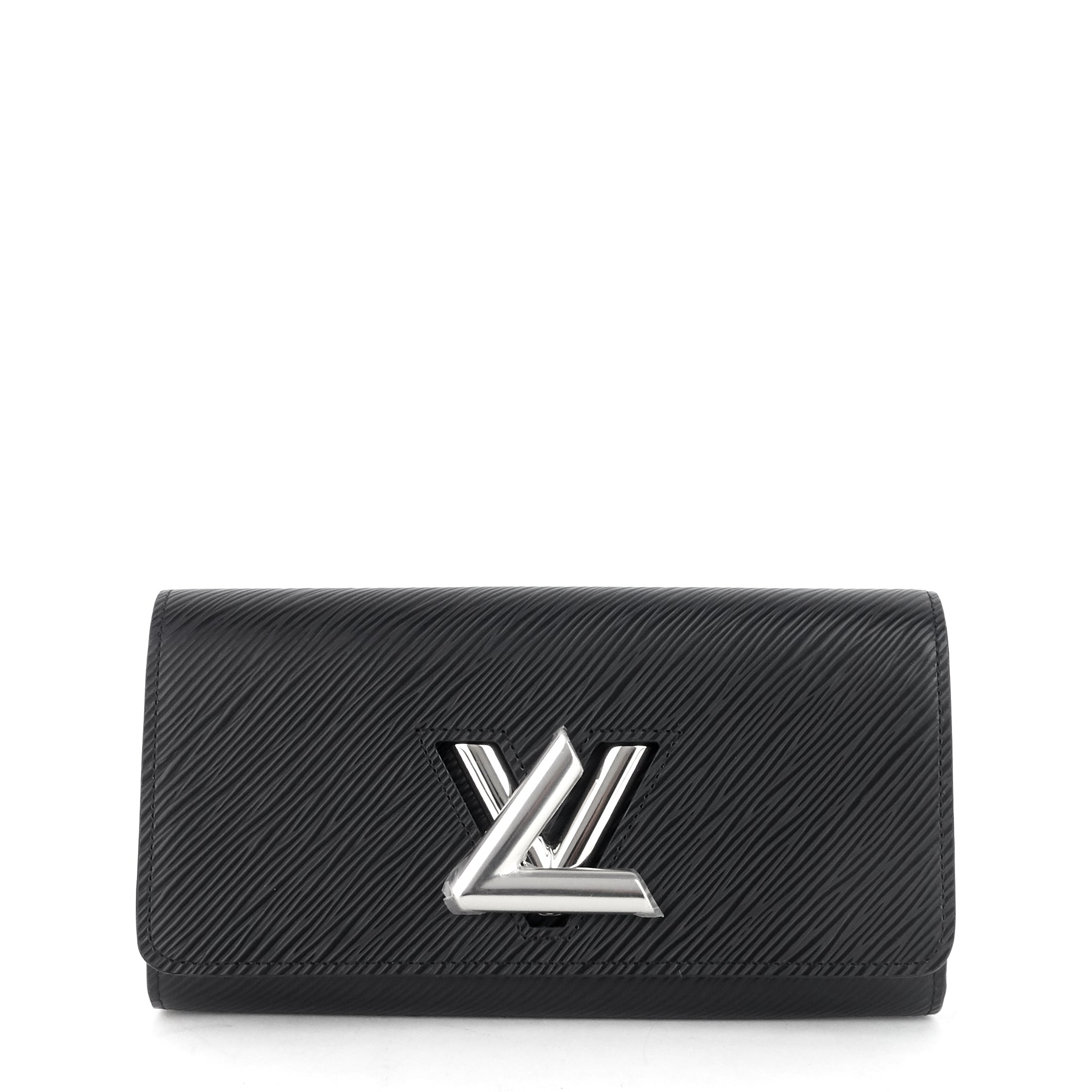 Louis Vuitto Twist Long Black Epi Leather Wallet