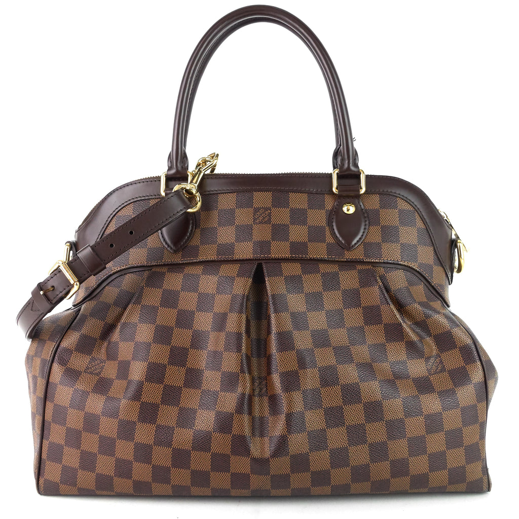 Louis Vuitto Trevi GM Damier Ebene Canvas Bag