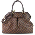 Louis Vuitto Trevi GM Damier Ebene Canvas Bag
