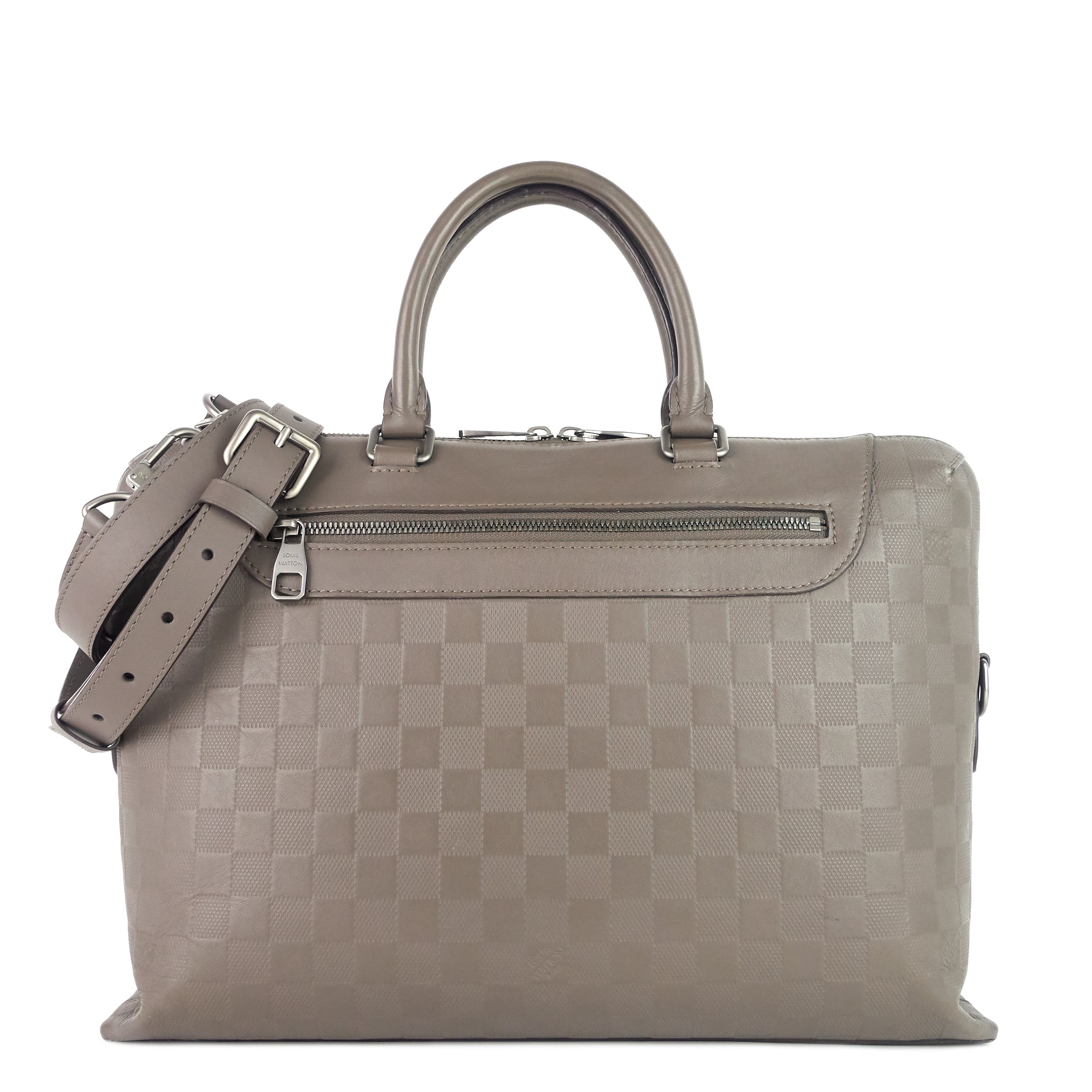 Louis Vuitto Porte-Documents Jour NM Damier Infini Leather Briefcase Bag