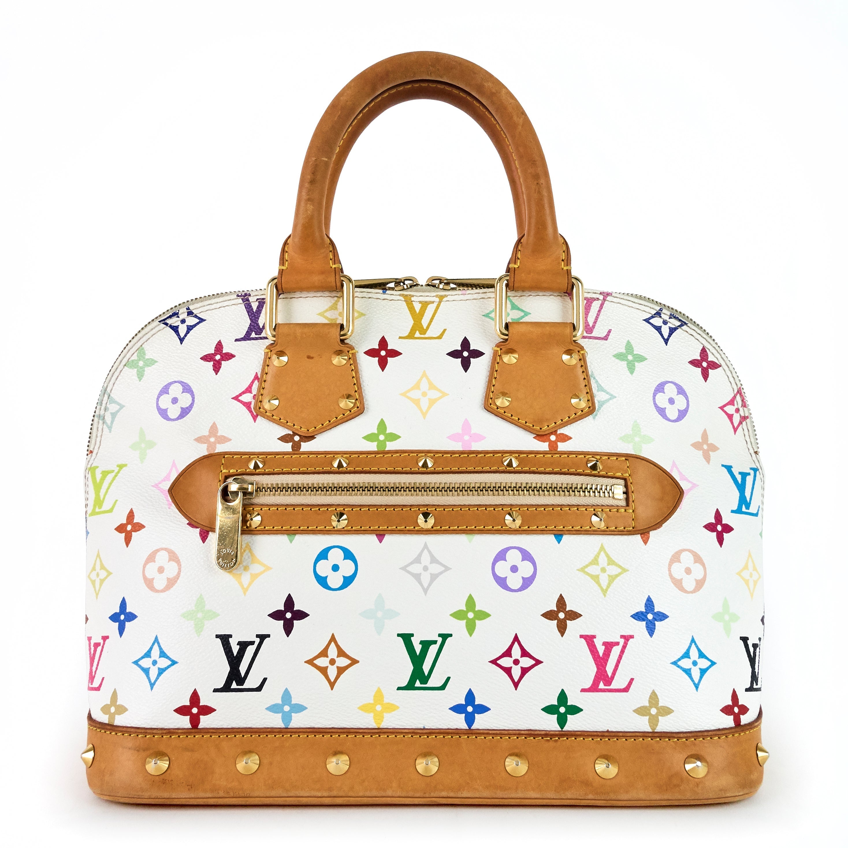 Louis Vuitto Alma Monogram Multicolore Canvas Bag