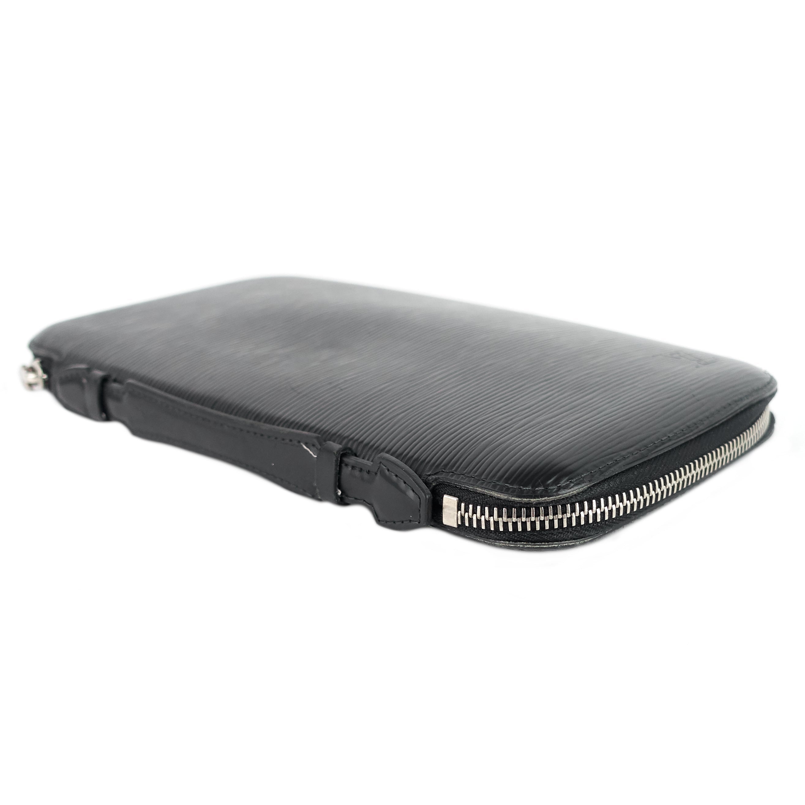 Louis Vuitto Travel Black Epi Leather Organizer