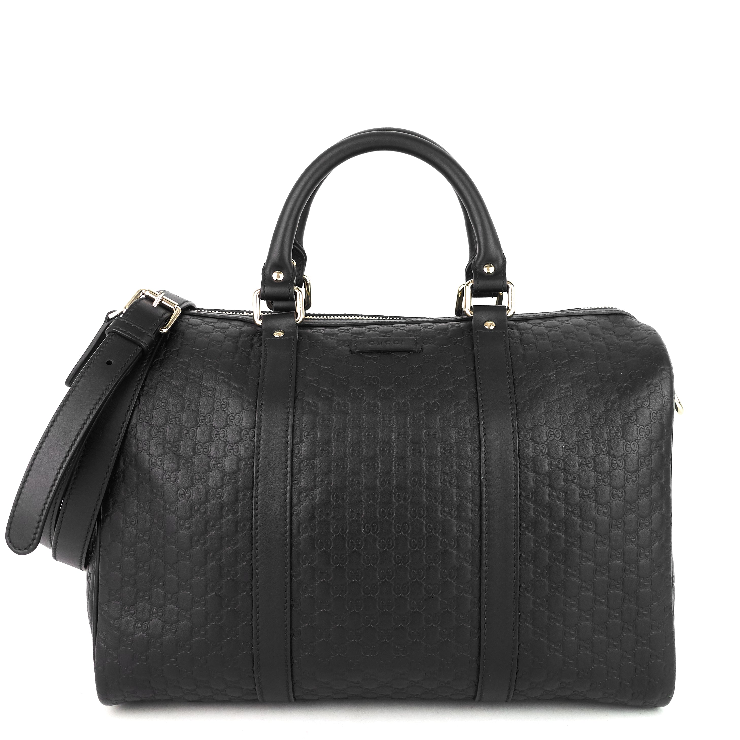 Gucci Joy Medium Boston Microguccissima Leather Bag