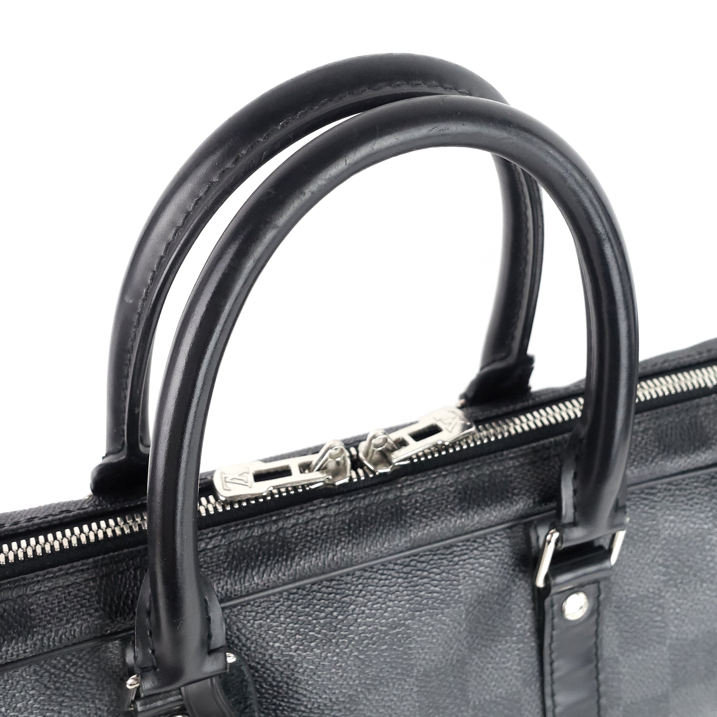 Louis Vuitto Porte-Documents Voyage GM Damier Graphite Canvas Briefcase Bag