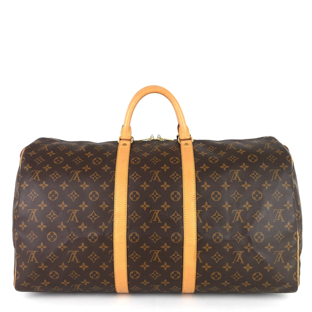 Louis Vuitto Keepall 55 Monogram Canvas Bag