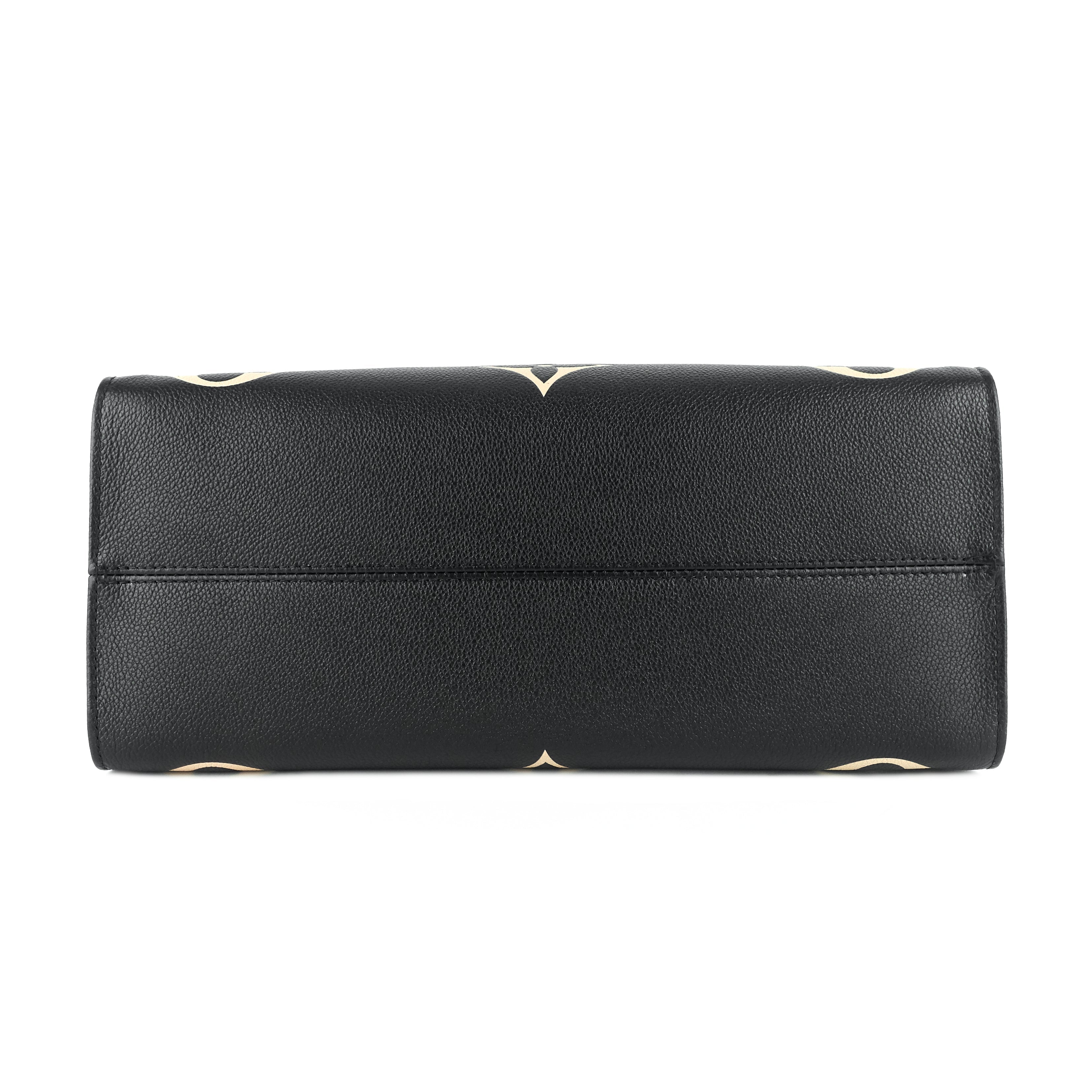 Louis Vuitto OnTheGo MM Bicolour Monogram Empreinte Leather Bag